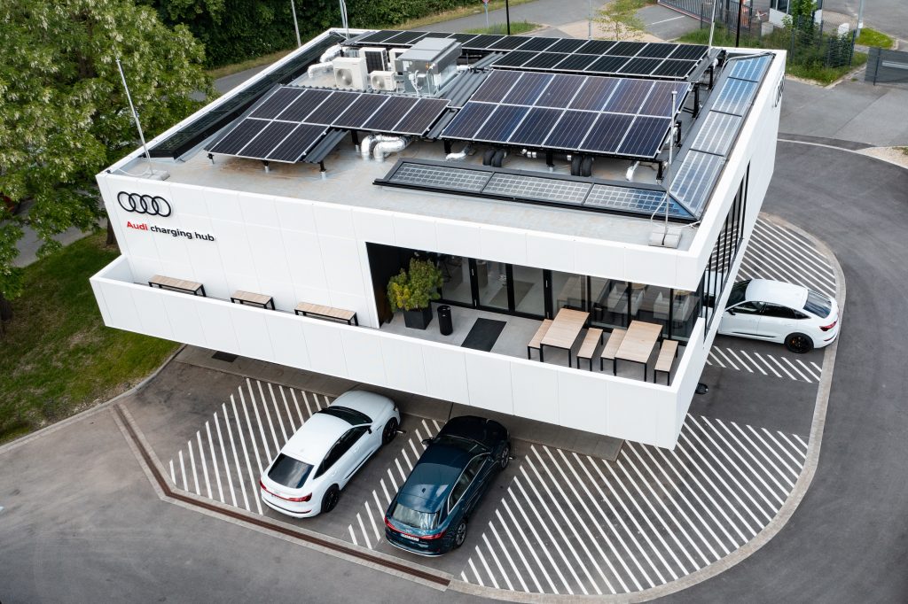 Audi charging hub Nürnberg